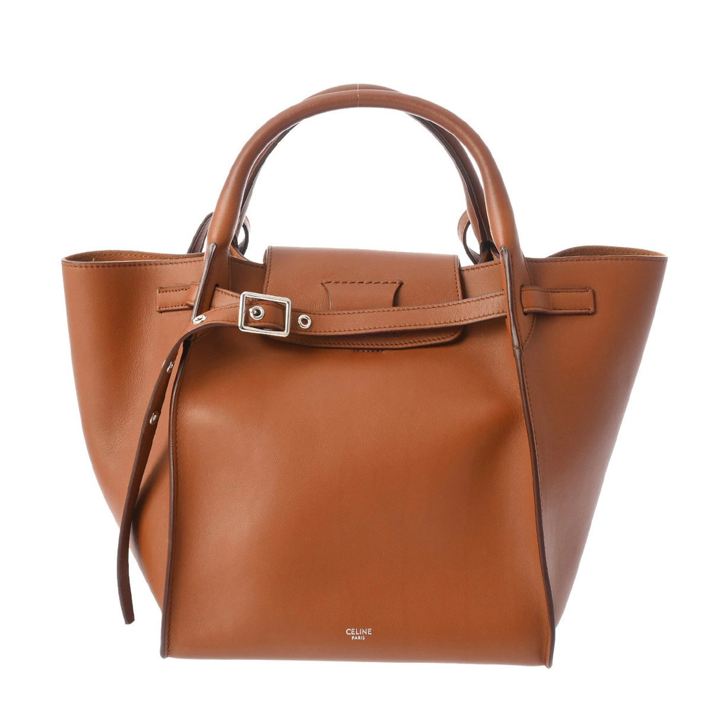 CELINE Big Bag Brown Calfskin Handbag